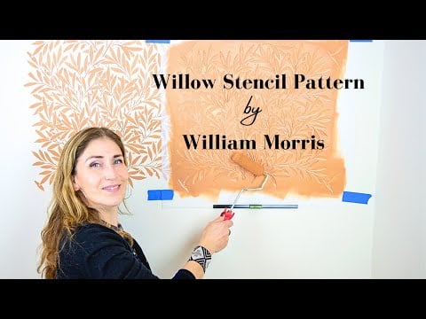 Willow Stencil Pattern by William Morris