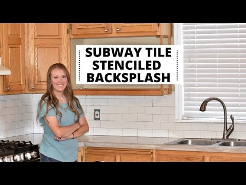 Subway Tile Stencil