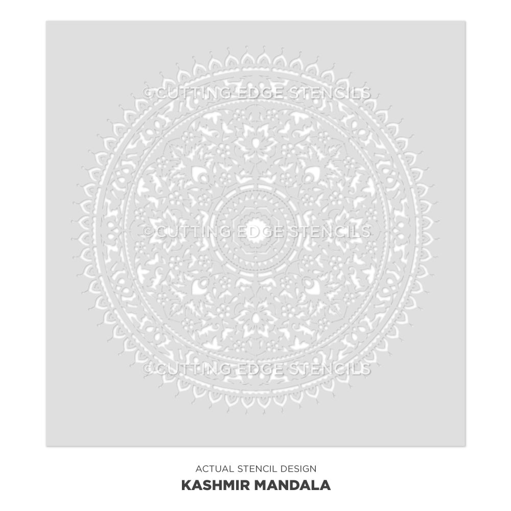 Kashmir Mandala Stencil Medallion Stenciling DIY Wall Art