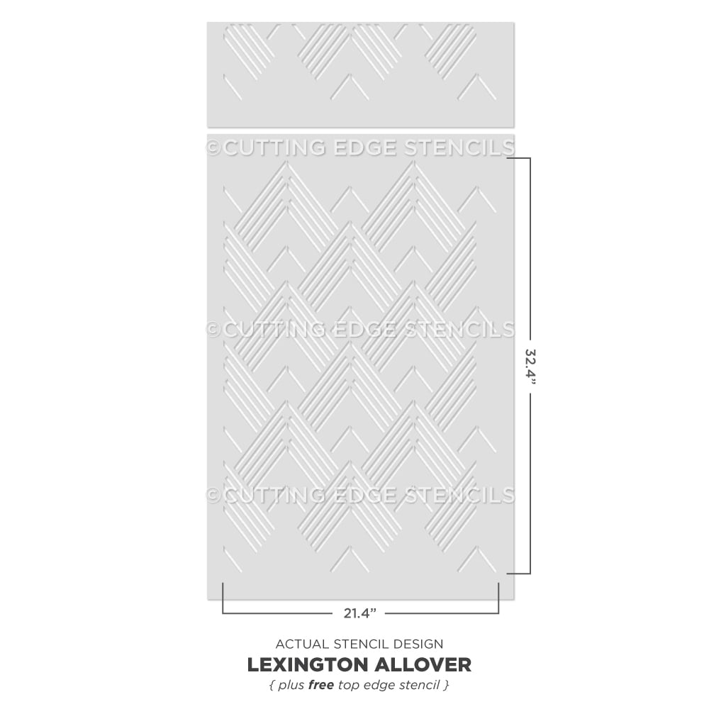 art deco wallpaper design lexington wall stencil actual