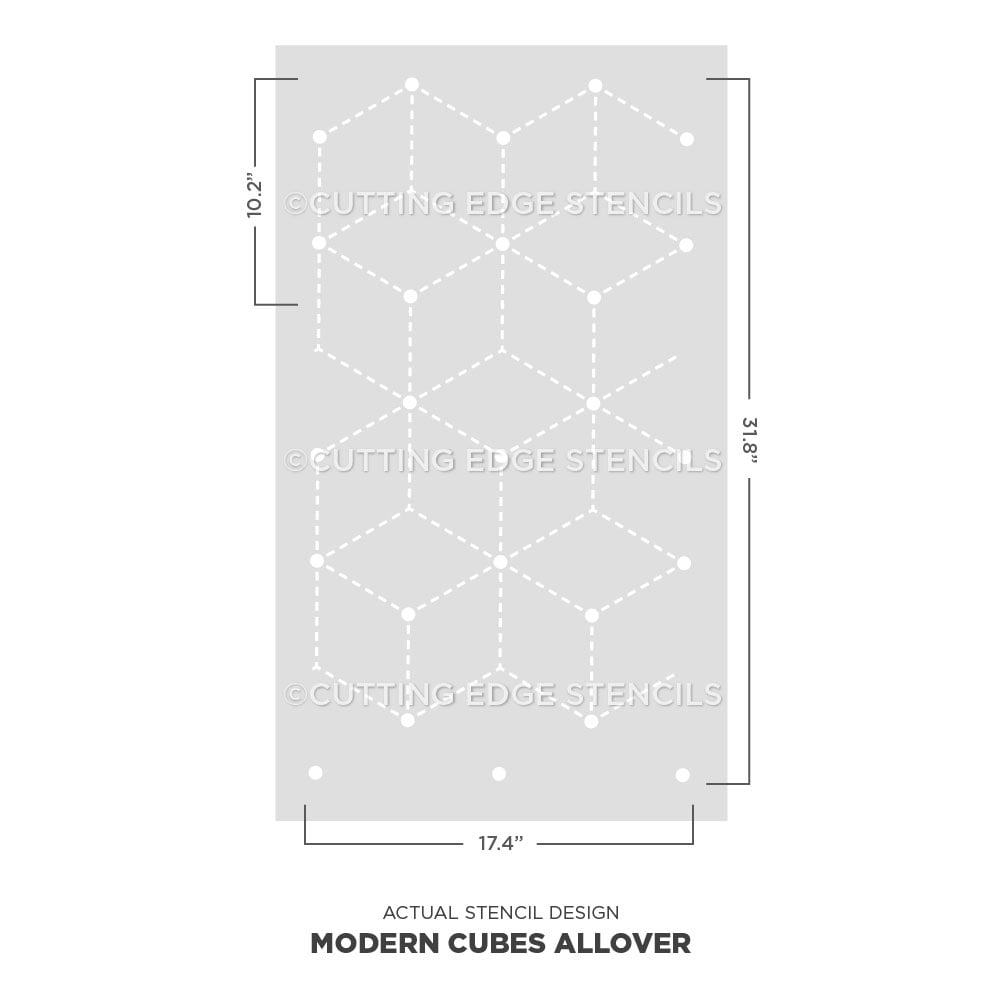 Modern Cubes actual image