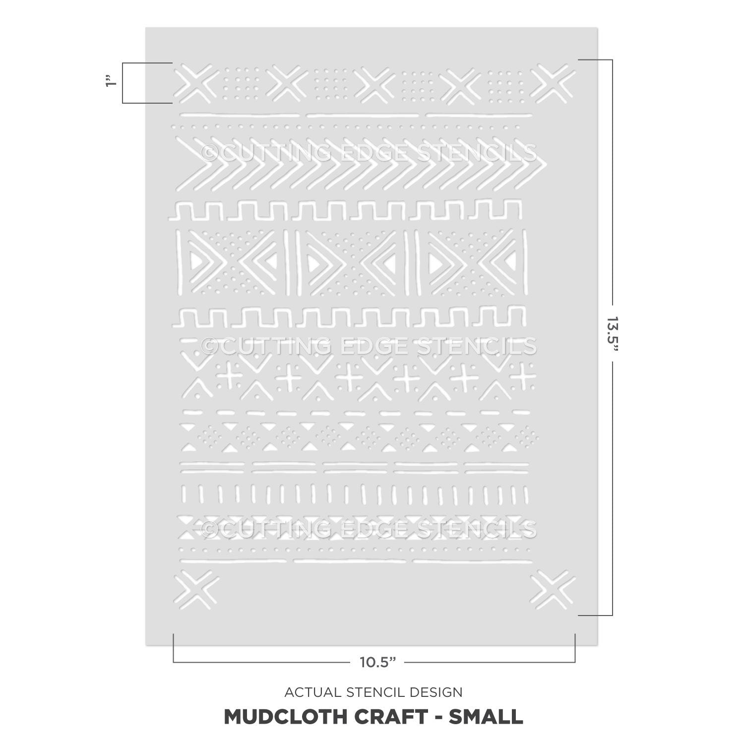 mudcloth stencil