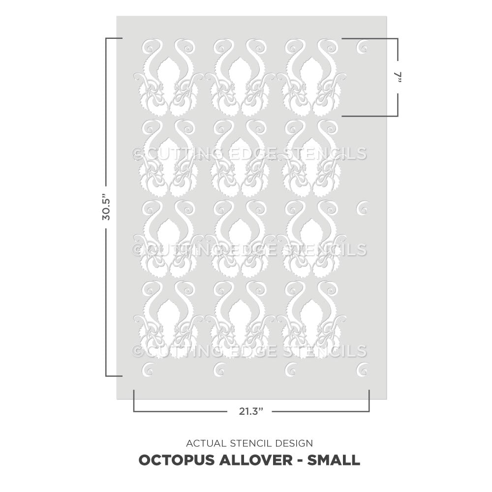 Octopus Wall Pattern Nautical Wallpaper Octopus Wall Design for home improvement project