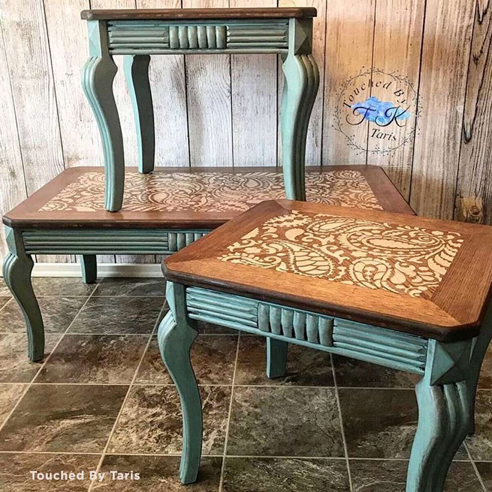 stenciled furniture