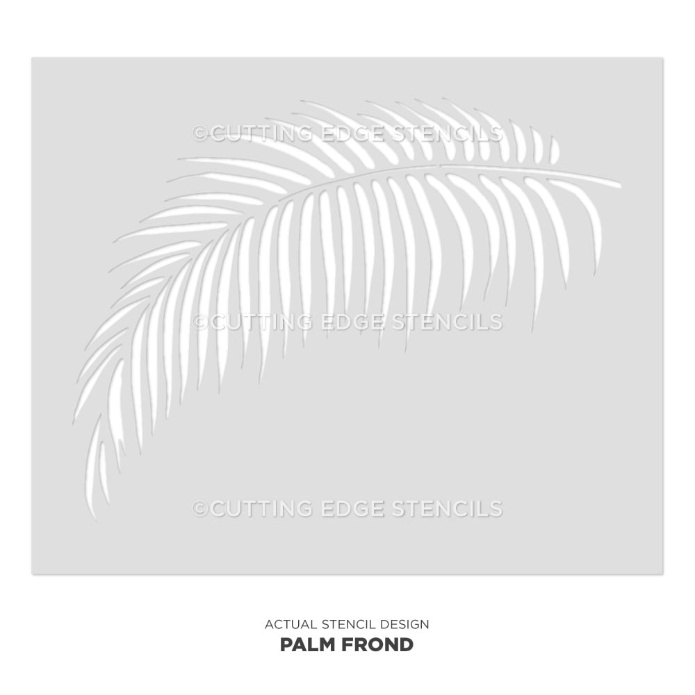 palm leaf stencil