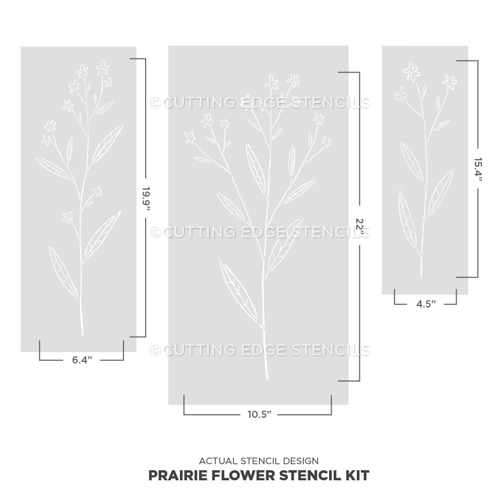 prairie flower kit actual image