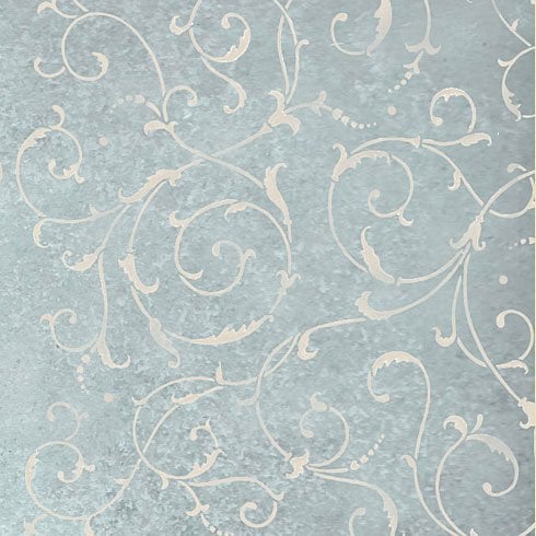 scroll stencils wall pattern