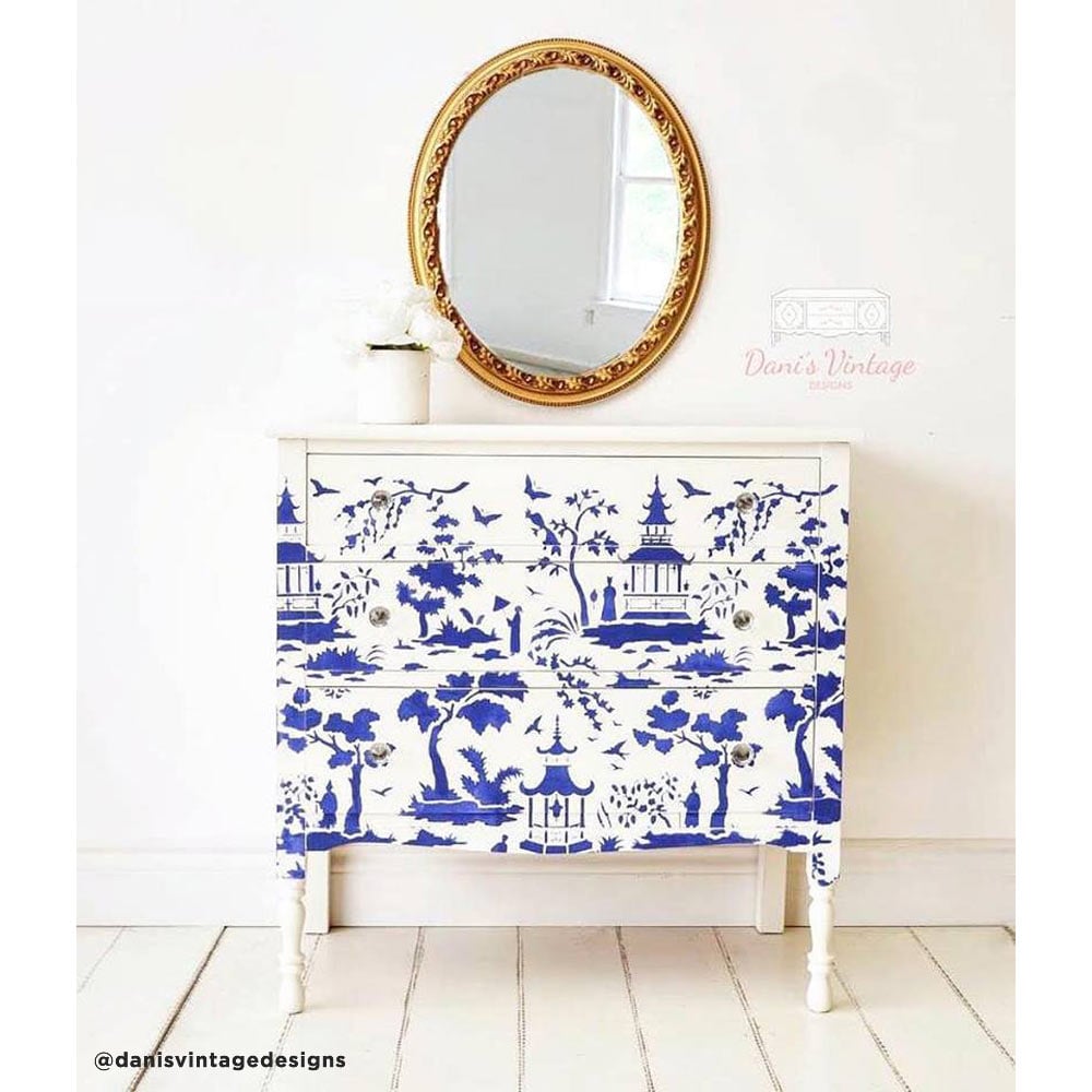 stenciled furniture