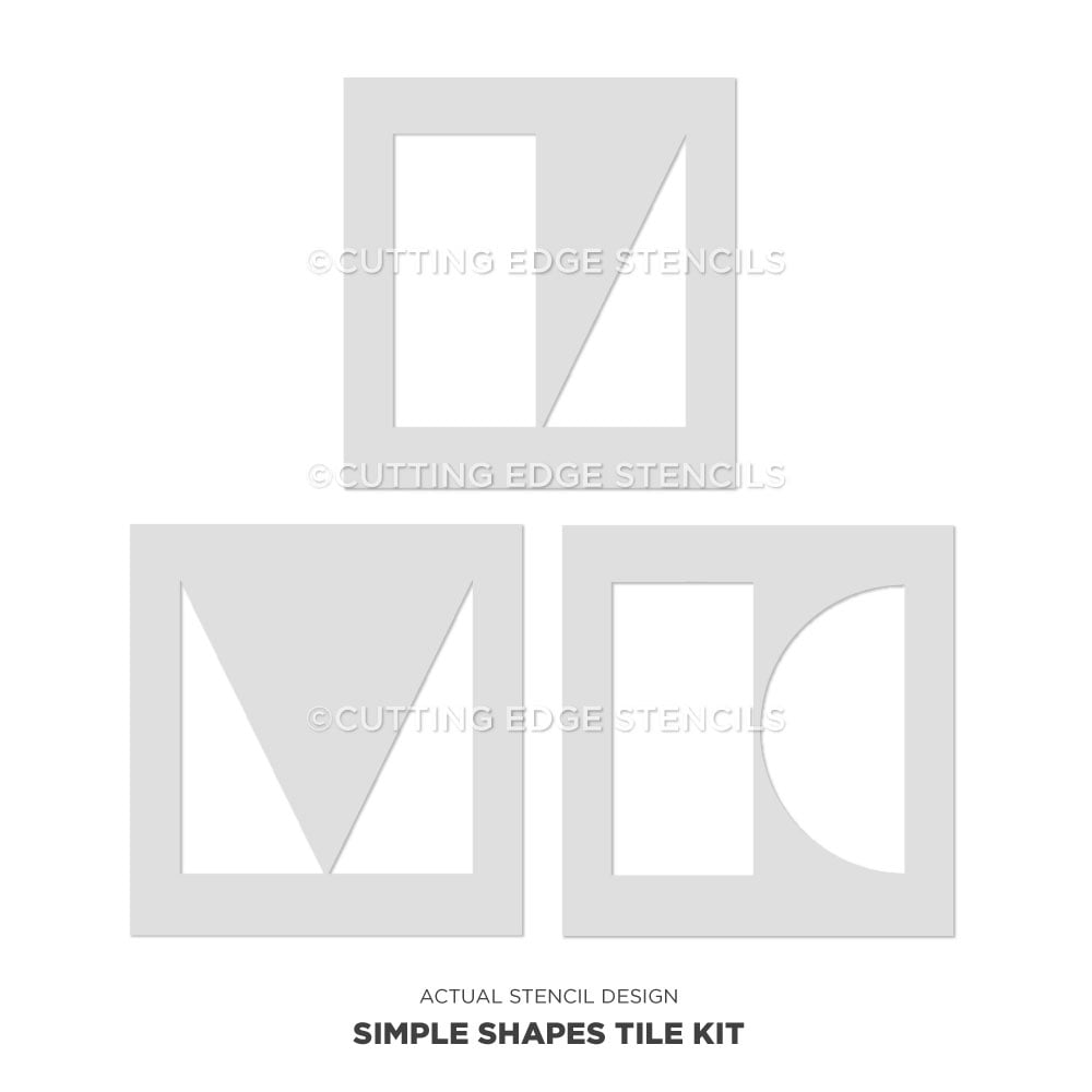 simple shapes actual image