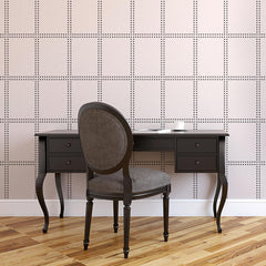 Studded Perfection Wall Stencil