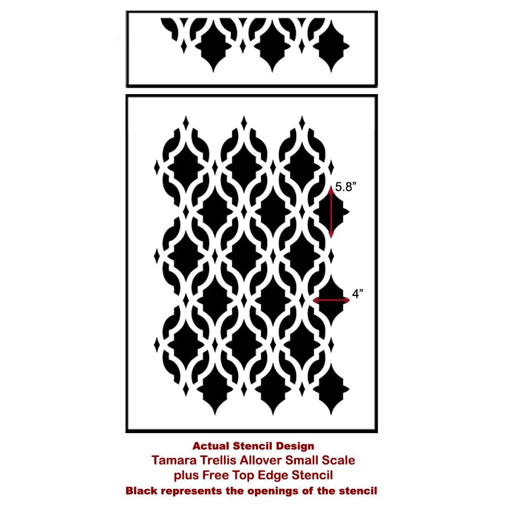 tamar-small-trellis-wall-pattern-stencil-actual