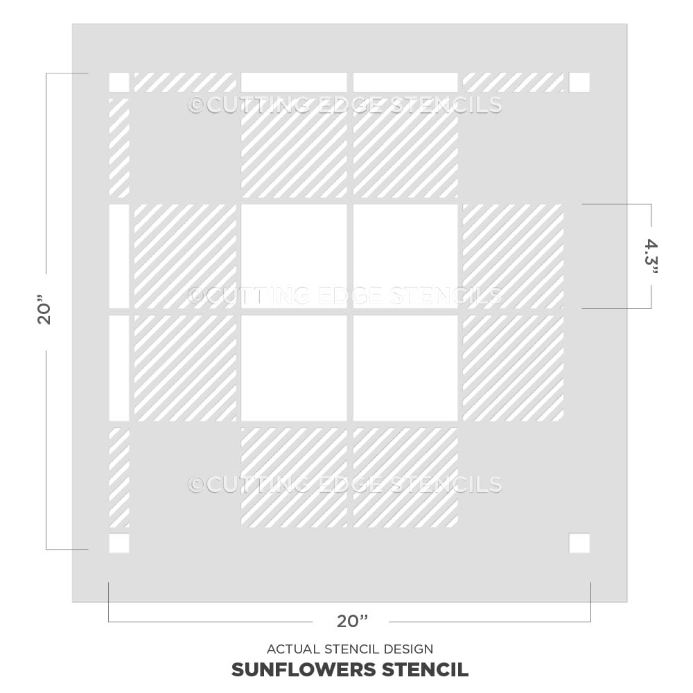 tartan stencil