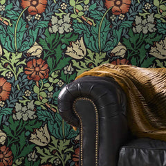 Compton Flower Stencil Pattern by William Morris