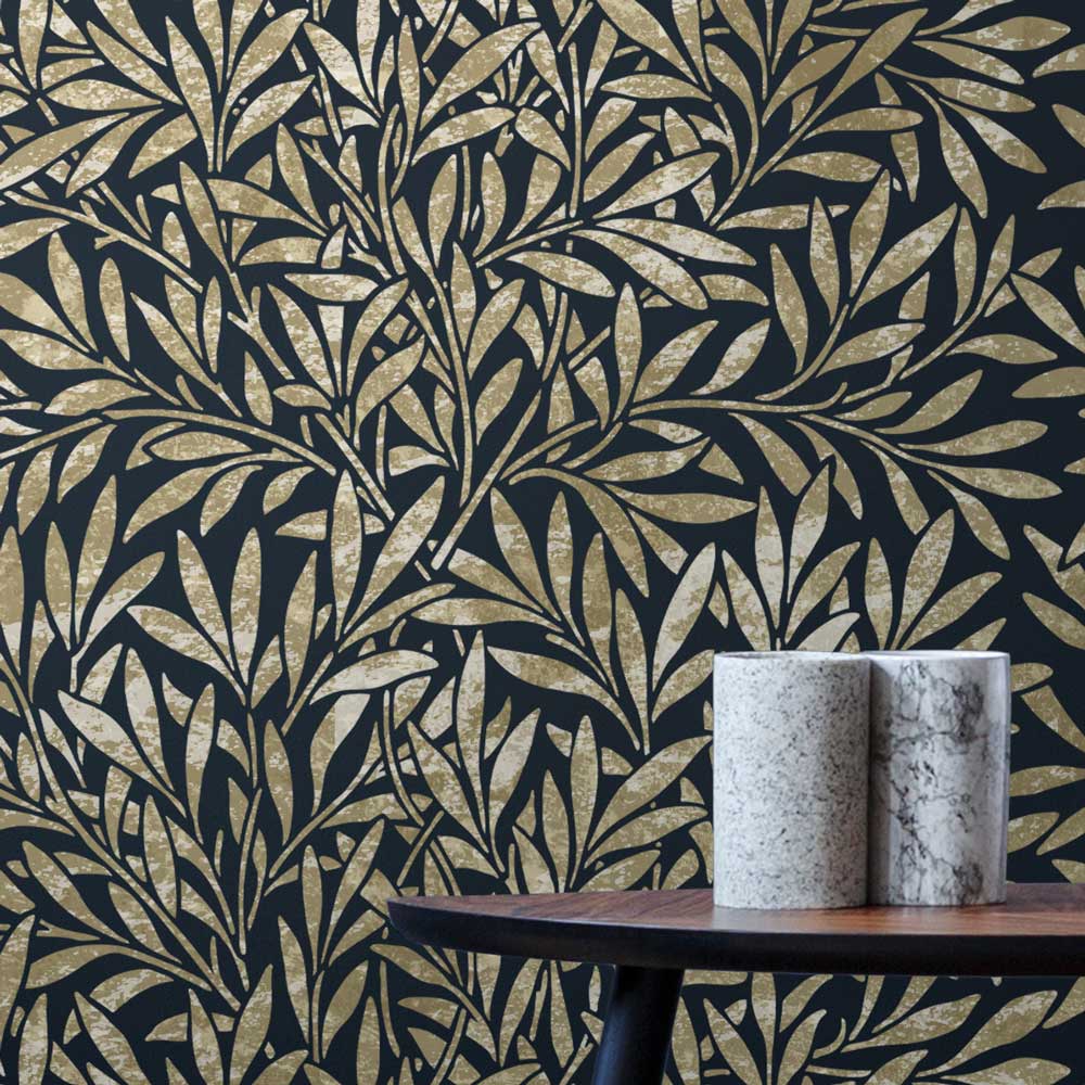 willow wall stencil william morris maximilist leafy stencil for walls